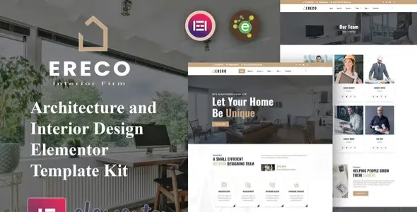 Ereco – Architecture & Interior Design Elementor Template Kit